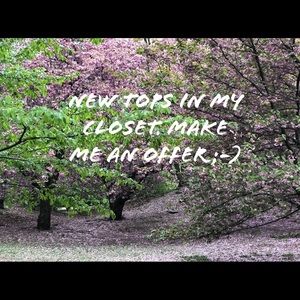 New Tops in my Closet!